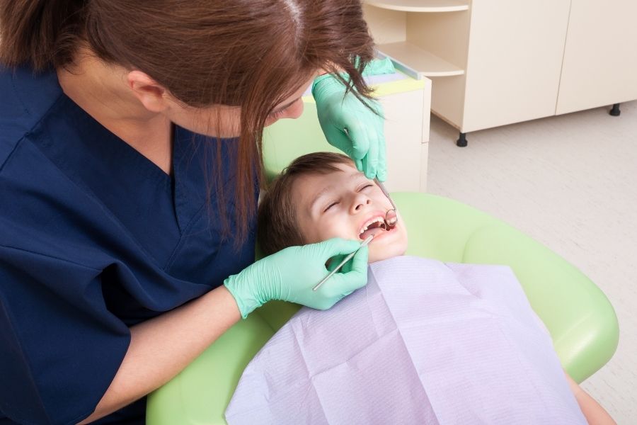 Miedo al dentista en niños